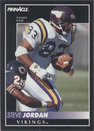 1992 Pinnacle Steve Jordan #186