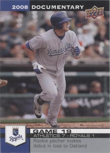 2008 Upper Deck Documentary - Alex Gordon #439