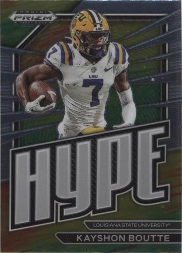 2023 Panini Prizm Draft Picks Kayshon Boutte #HP-17