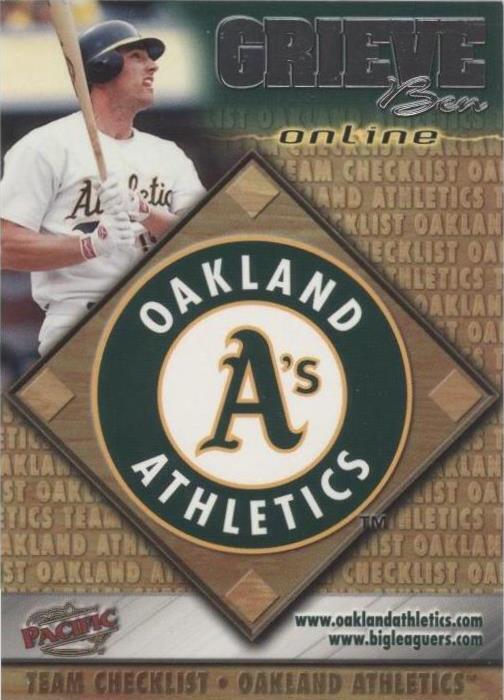 1998 Pacific Online - Ben Grieve #550