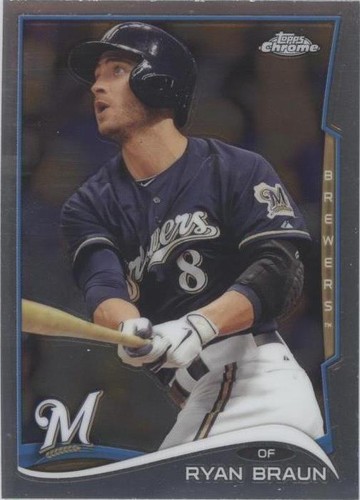 2014 Topps Chrome - Ryan Braun #5