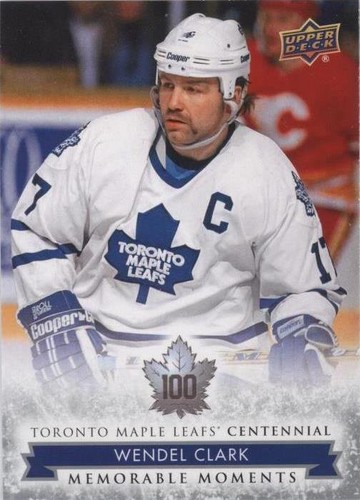 2017 Upper Deck Toronto Maple Leafs Centennial - Wendel Clark #188