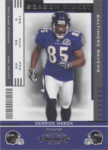 2005 Playoff Contenders Derrick Mason #7