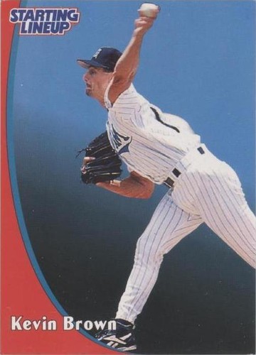 1998 Starting Lineup Cards - Kevin Brown #27