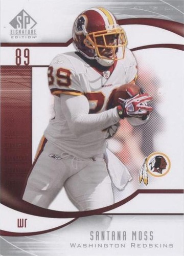 2009 SP Signature Edition Santana Moss #128