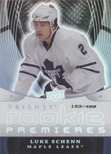 2008-09 Upper Deck Trilogy - Luke Schenn #161