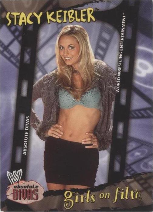 2002 Fleer WWE Absolute Divas - Stacy Keibler #84