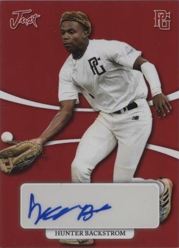 2022 Leaf Perfect Game National Showcase - Hunter Backstrom #GA-HB1