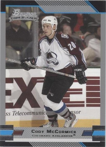 2003-04 Bowman Draft Picks - Cody Mccormick #124