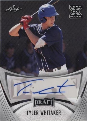 2021 Leaf Draft - Tyler Whitaker #BA-TW1
