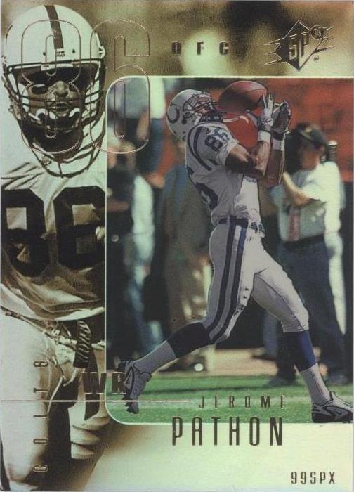 1999 SPx Jerome Pathon #39
