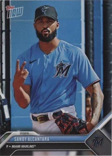 2023 Topps Now Road to Opening Day - Sandy Alcantara #OD-161