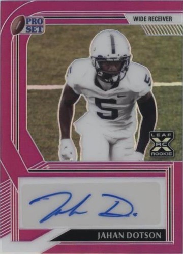 2022 Leaf Pro Set Metal Jahan Dotson #PA-JD3