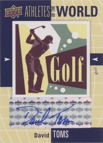 2011 Upper Deck World of Sports - David Toms #AW-DT
