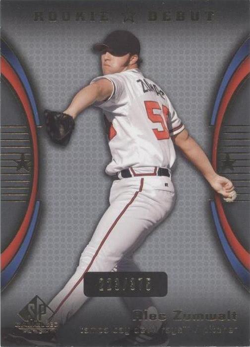 2004 SP Game Used Patch - Alec Zumwalt #96