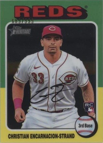 2024 Topps Heritage - Christian Encarnacion-Strand #182