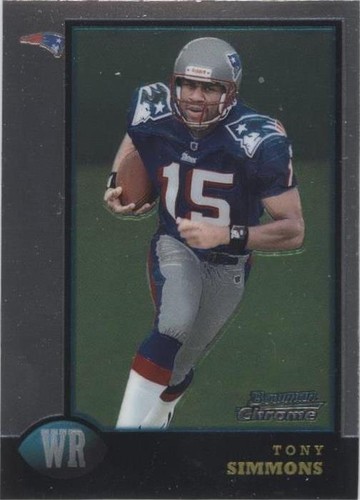1998 Bowman Chrome Tony Simmons #30