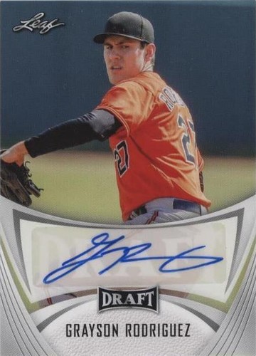 2021 Leaf Draft - Grayson Rodriguez #BA-GR1