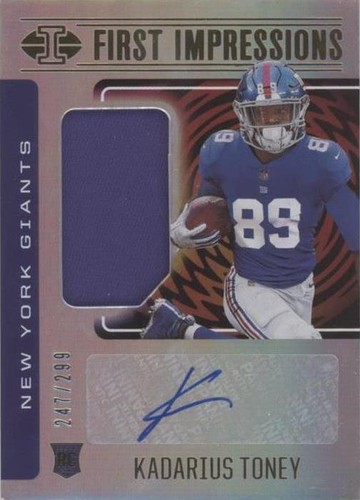 2021 Panini Illusions Kadarius Toney #112