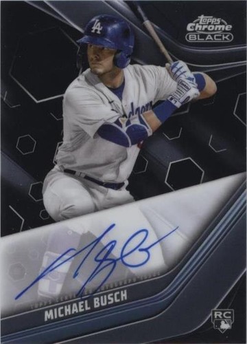 2023 Topps Chrome Black - Michael Busch #CBA-MB