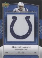 2007 UD Premier Marvin Harrison #PS-53