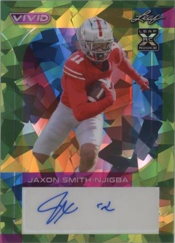 2023 Leaf Vivid Jaxon Smith-Njigba #BA-JSN