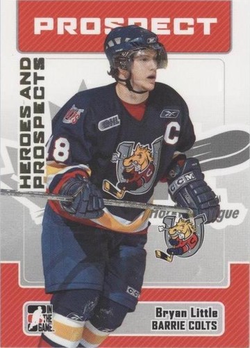 2006-07 In the Game Heroes and Prospects - Bryan Little #86
