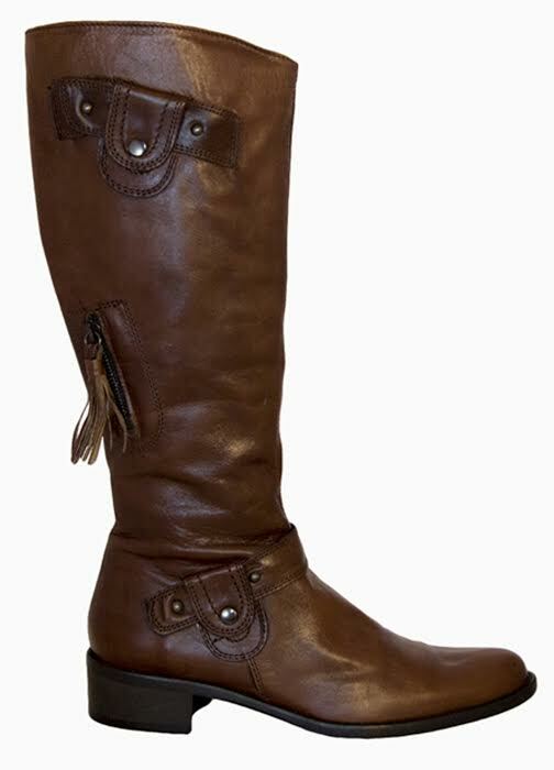 Pre-owned Lamica Italian Women's Iga-pe Knee High Flat Heel Boots In Tan