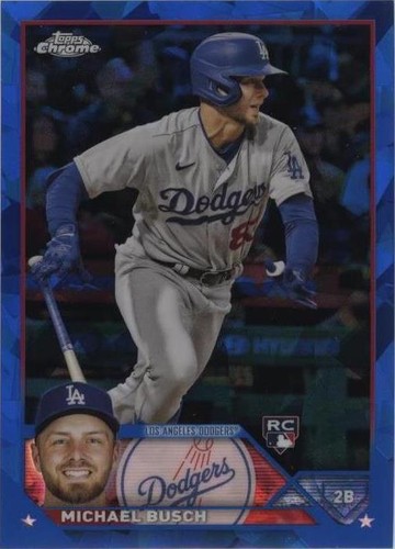 2023 Topps Chrome Update Series Sapphire Edition - Michael Busch #USCS256