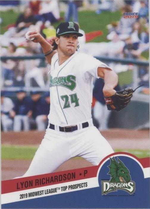 2019 Choice Midwest League Top Prospects - Lyon Richardson #14