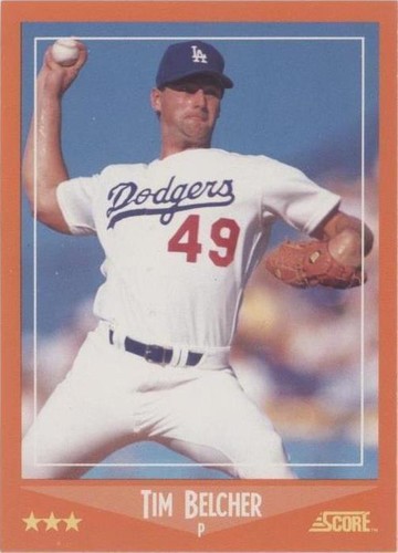 1988 Score Rookies & Traded - Tim Belcher #101T