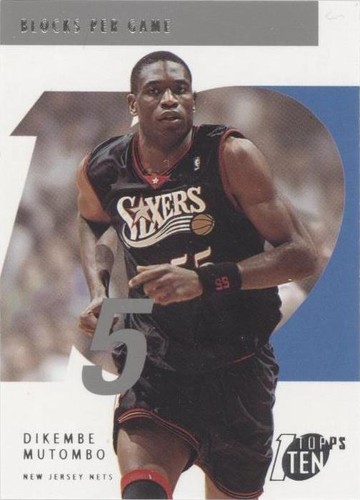 2002-03 Topps Ten - Dikembe Mutombo #45