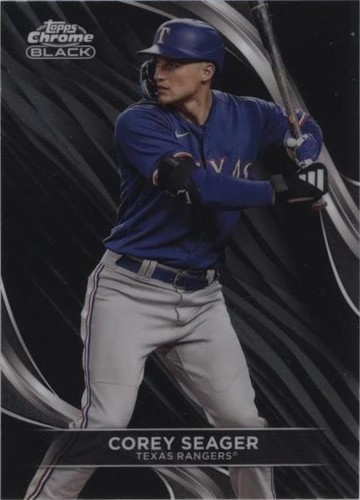 2024 Topps Chrome - Blue Sonar Refractor #100 Corey Seager