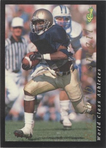 1992 Classic World Class Athletes Rocket Ismail #56