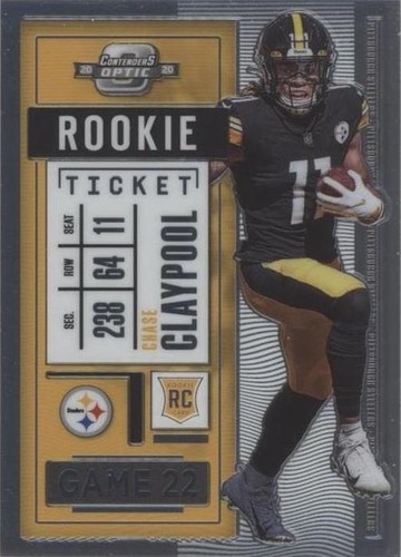 2020 Panini Contenders Optic Chase Claypool #66