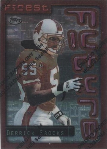 1996 Topps Finest Derrick Brooks #87
