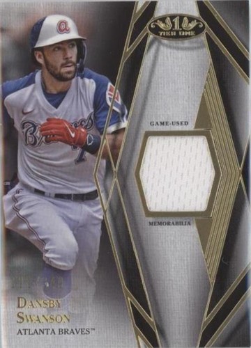 2022 Topps Tier One - Dansby Swanson #T1R-DS