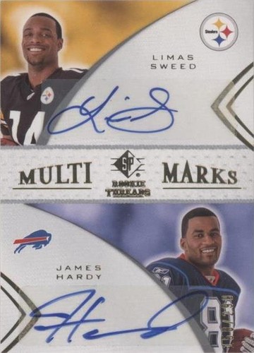 2008 SP Rookie Threads James Hardy Limas Sweed #MMD-2