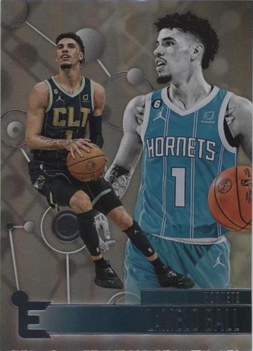 Lamelo Ball Threads No. 84 Panini NBA Chronicles Rookie PINK