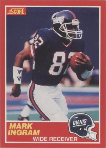 1989 Score Mark Ingram #204