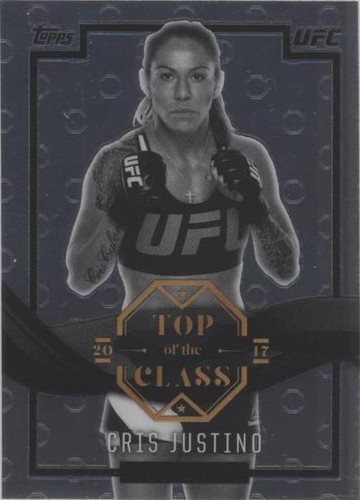 2017 Topps Chrome UFC - Cris Justino #TC-CJ
