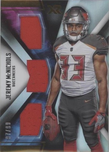 2017 Panini XR Jeremy McNichols #RTTM-JMN