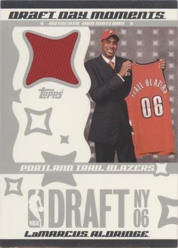2006-07 Topps Big Game - LaMarcus Aldridge #DDMH-LA