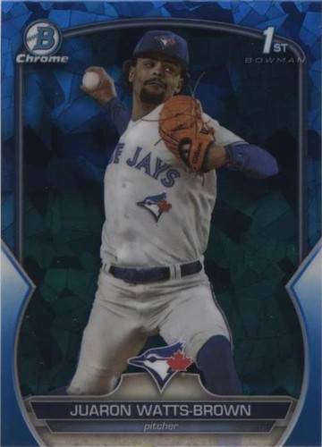 2023 Bowman Chrome Draft Sapphire Edition - Juaron Watts-Brown #BDC-113