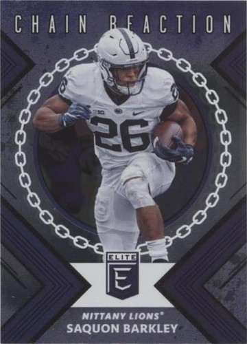 2018 Panini Elite Draft Picks Saquon Barkley #1
