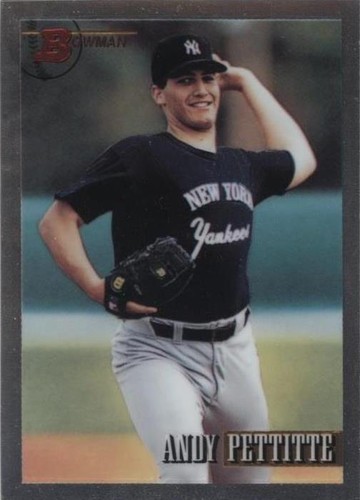 1998 Bowman Chrome - Andy Pettitte #37