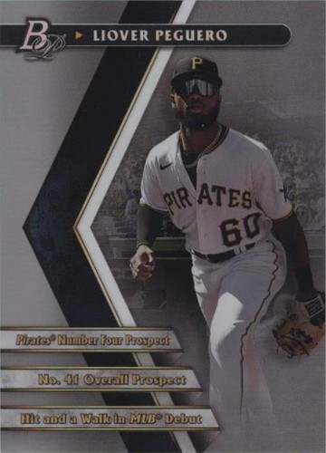 2022 Bowman Platinum - Liover Peguero #PPF-12