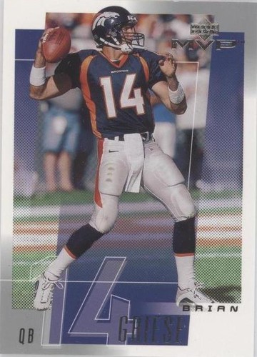 2001 Upper Deck MVP Brian Griese #80