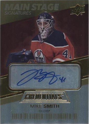 2021-22 Upper Deck Credentials - Mike Smith #BTS-MS