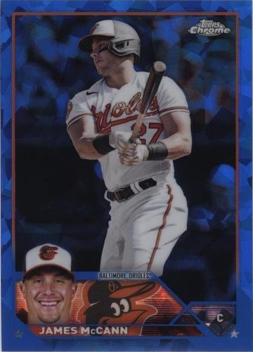 2023 Topps Chrome Update Series Sapphire Edition - James McCann #USCS248